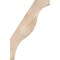 Ekena Millwork 5 1/2"W x 24"D x 36"H Funston Smooth Knee Brace, Douglas Fir BRC06X24X36FST00SDF - alternate 2